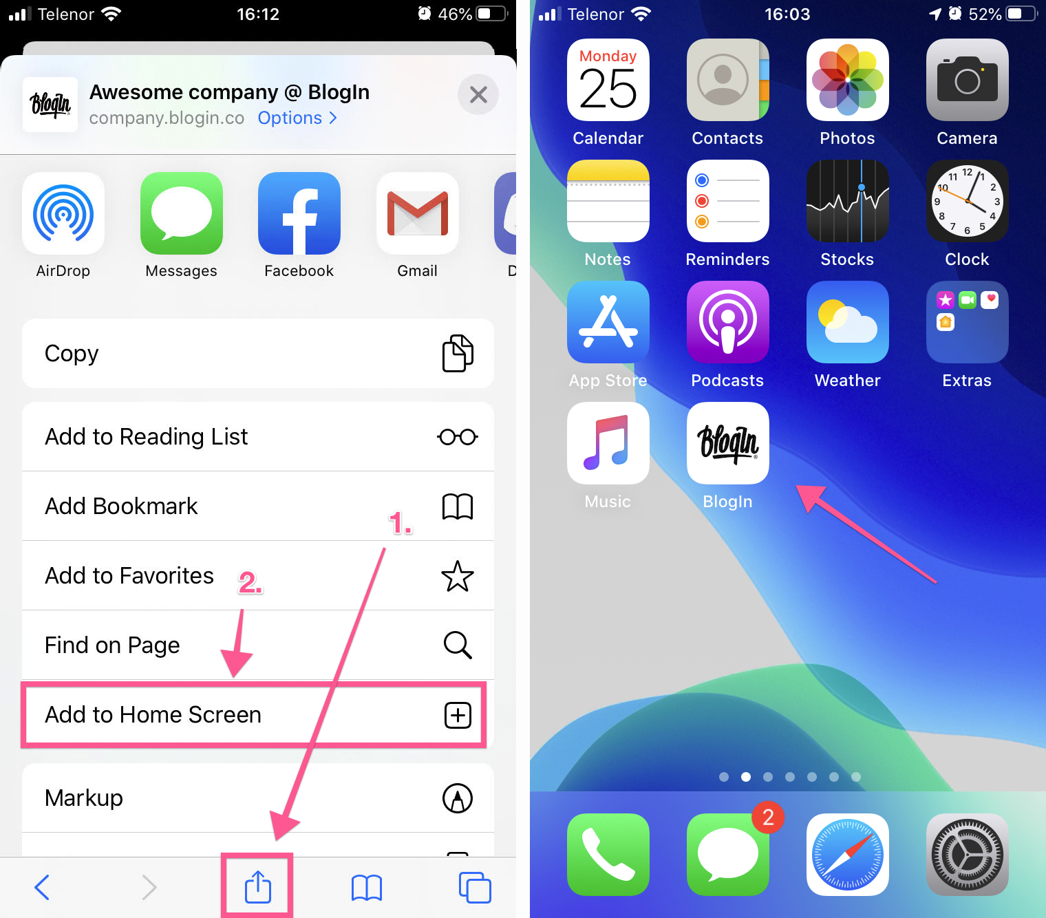 how to add accuweather to home screen