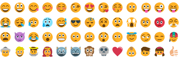Say hello to emojicons in BlogIn! 